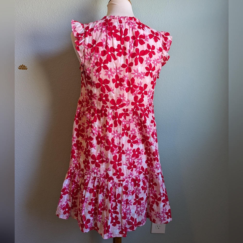 Draper James Connie Flutter Sleeve Dress Flying D… - image 4